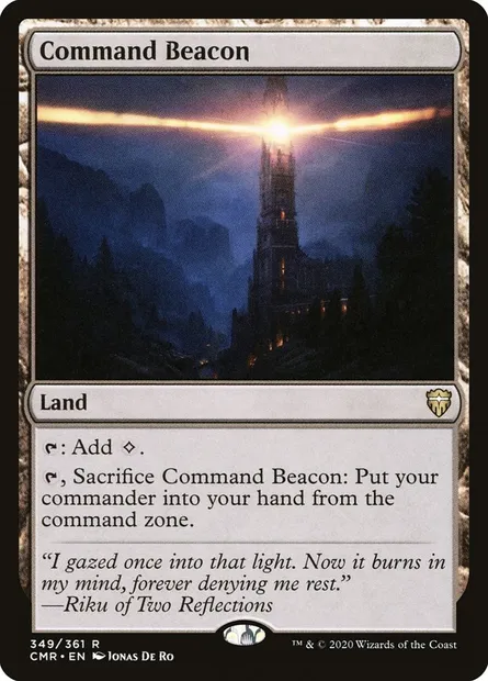 Command Beacon, Magic card CMR 349 — Commander Legends set