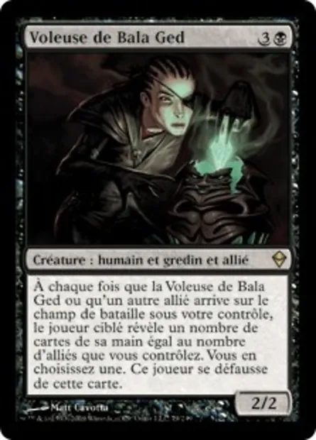 Voleuse de Bala Ged, carte Magic ZEN 79 — extension Zendikar