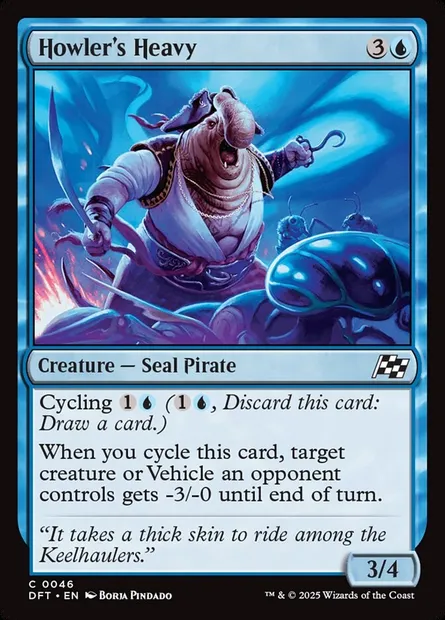 Howler's Heavy, Magic card DFT 46 — Aetherdrift set