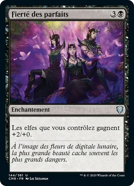 Fierté des parfaits, carte Magic CMR 144 — extension Commander Legends