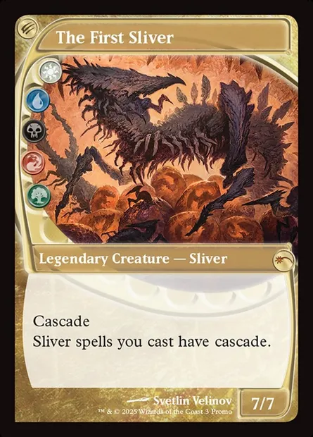The First Sliver, Magic card PF25 3 — MagicFest 2025 set