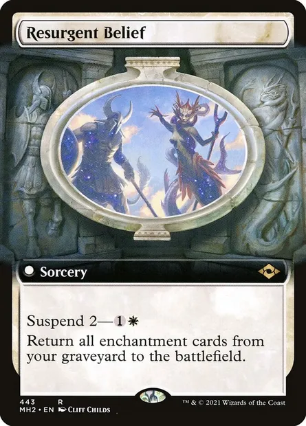 Resurgent Belief, Magic card MH2 443 — Modern Horizons 2 set