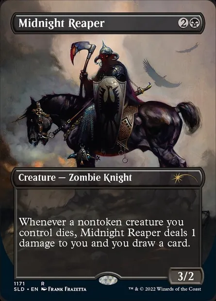 Midnight Reaper, Magic card SLD 1171 — Secret Lair Drop set