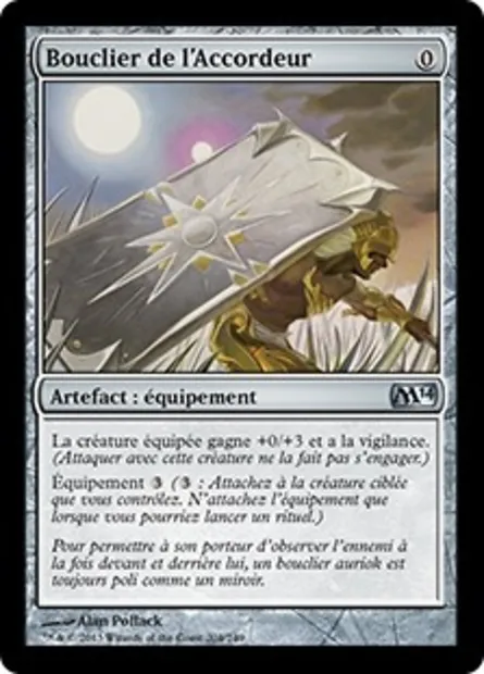 Bouclier de l'Accordeur, carte Magic M14 204 — extension Magic 2014