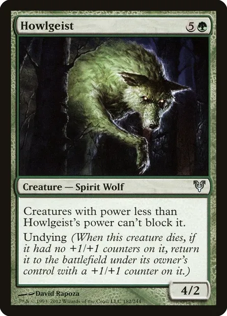 Howlgeist, Magic card AVR 182 — Avacyn Restored set