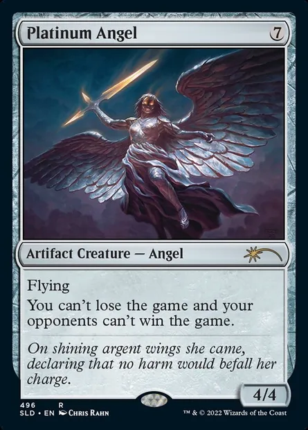 Platinum Angel, Magic card SLD 496 — Secret Lair Drop set