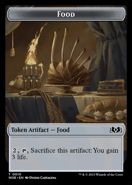 Food, Magic card TWOE 10 — Wilds of Eldraine Tokens set
