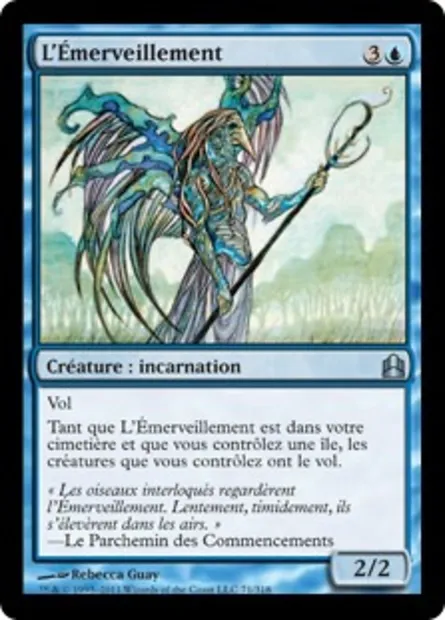 L'Émerveillement, carte Magic CMD 71 — extension Commander 2011