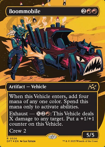 Boommobile, Magic card DFT 526 — Aetherdrift set