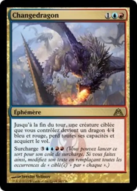 Changedragon, carte Magic DGM 66 — extension Le labyrinthe du dragon