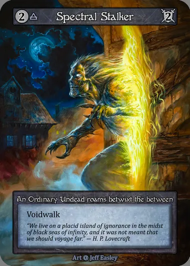 Spectral Stalker, carte Sorcery ALP 163 — extension Alpha