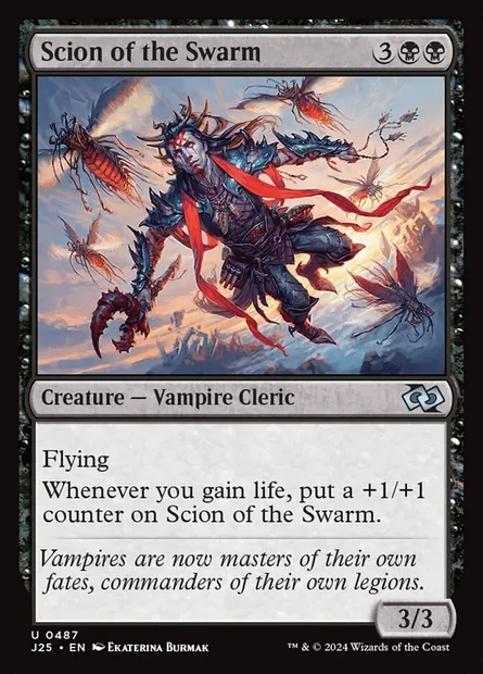 Scion of the Swarm, Magic card J25 487 — Foundations Jumpstart set