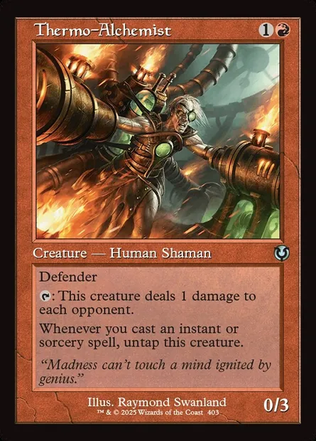 Thermo-Alchemist, Magic card INR 403 — Innistrad Remastered set