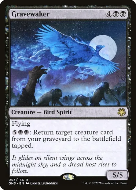 Gravewaker, Magic card GN3 53 — Game Night: Free-for-All set
