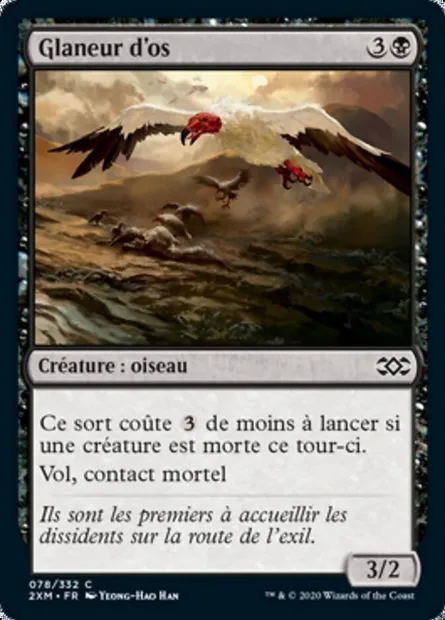 Glaneur d'os, carte Magic 2XM 78 — extension Double Masters