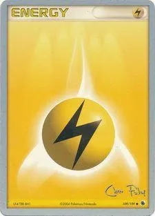 Énergie Électrique, carte Pokémon WCD04 109-2 — extension World Championship Decks 2004