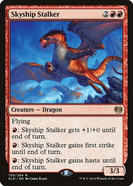 Skyship Stalker, Magic card KLD 130 — Kaladesh set