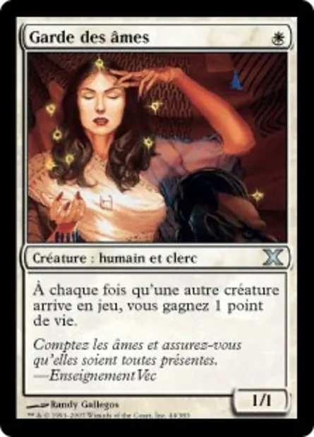 Garde des âmes, carte Magic 10E 44 — extension Dixième édition
