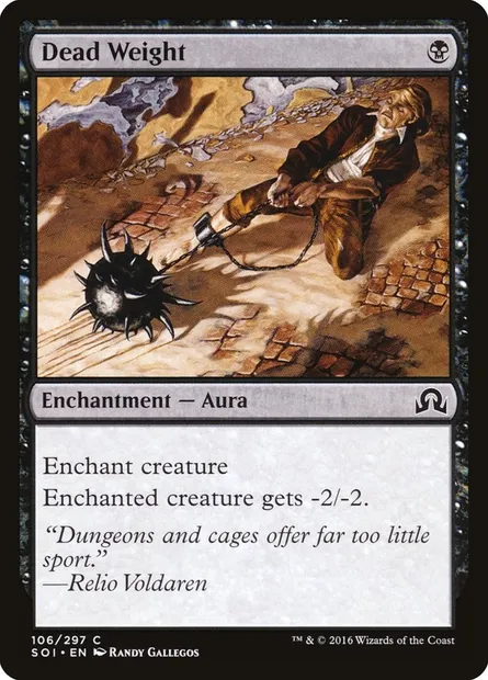 Dead Weight, Magic card SOI 106 — Shadows over Innistrad set