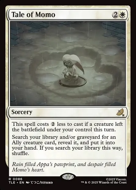Tale of Momo, Magic card TLE 86 — Avatar: The Last Airbender Eternal set