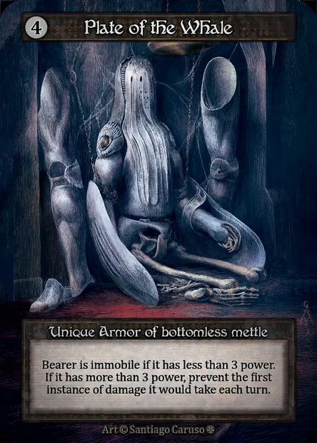 Plate of the Whale, Sorcery card GOT 341 — Gothic set