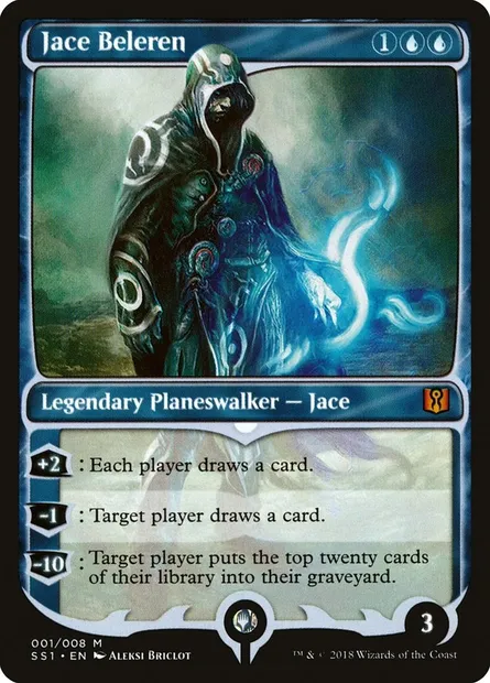 Jace Beleren, Magic card SS1 1 — Signature Spellbook: Jace set