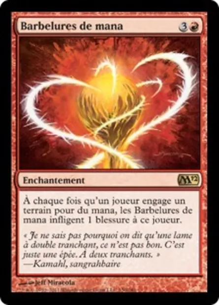 Barbelures de mana, carte Magic M12 150 — extension Magic 2012