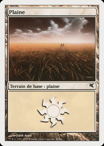Plains, Magic card PSAL C45 — Salvat 2005 set