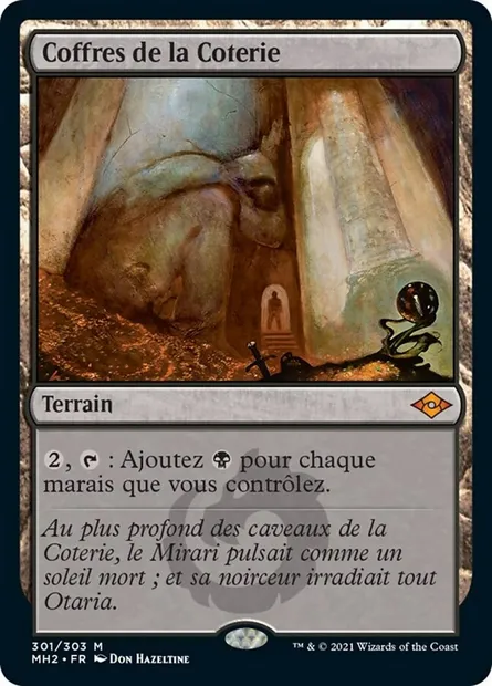Coffres de la Coterie, carte Magic MH2 301 — extension Horizons du Modern 2