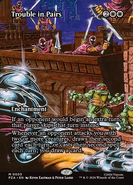 Trouble in Pairs, Magic card PZA 3 — Teenage Mutant Ninja Turtles Source Material set
