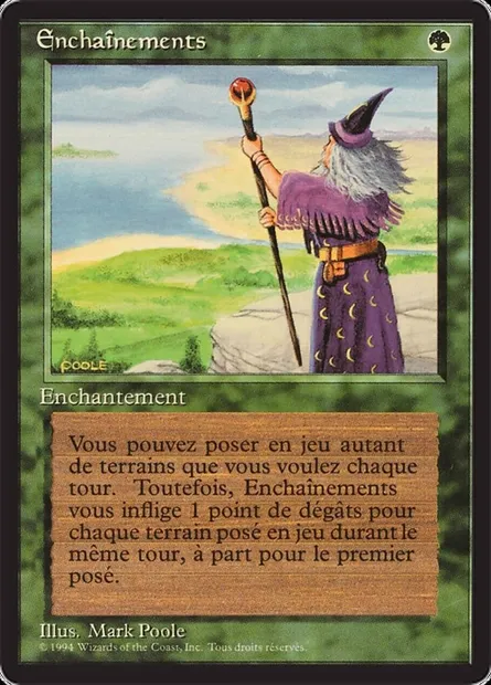 Fastbond, Magic card FBB 194 — Foreign Black Border set