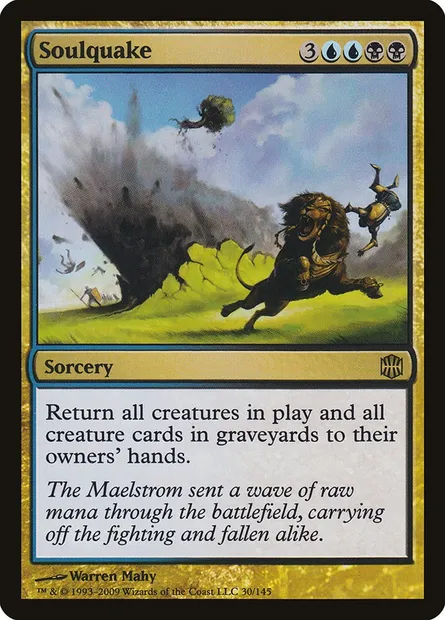 Soulquake, Magic card ARB 30 — Alara Reborn set