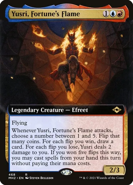 Yusri, Fortune's Flame, Magic card MH2 468 — Modern Horizons 2 set