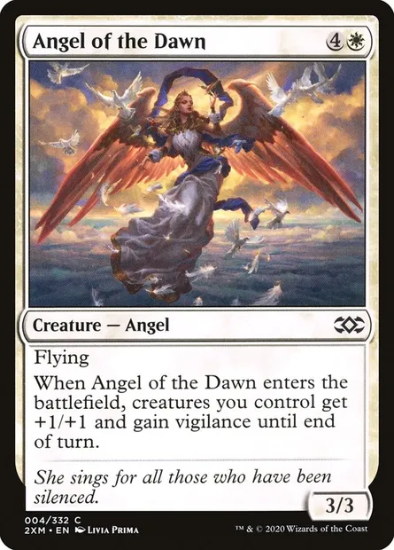 Angel of the Dawn, Magic card 2XM 4 — Double Masters set