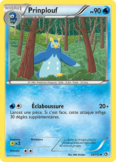 Prinplouf, carte Pokémon LTR 34 — extension Legendary Treasures