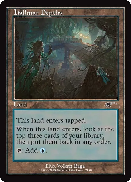 Halimar Depths, Magic card SLD 2159 — Secret Lair Drop set