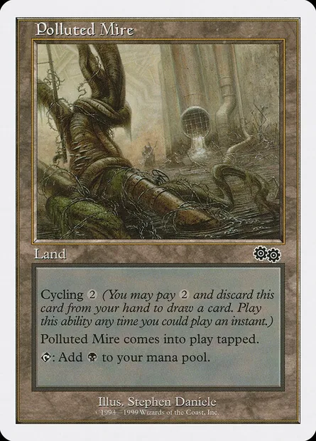 Polluted Mire, Magic card BRB 53 — Battle Royale Box Set set