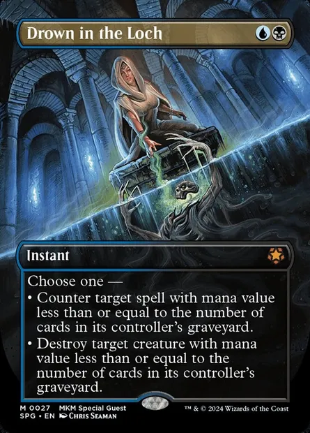 Drown in the Loch, Magic card SPG 27 — Special Guests set