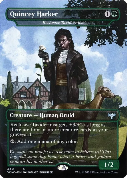 Reclusive Taxidermist, Magic card VOW 340 — Innistrad: Crimson Vow set