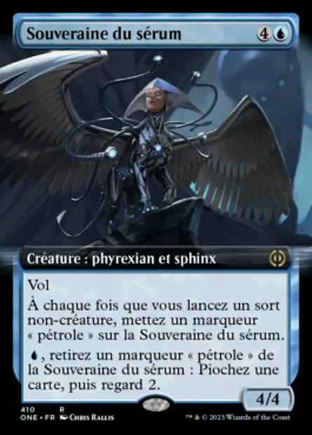 Souveraine du sérum, carte Magic ONE 410 — extension Tous Phyrexians
