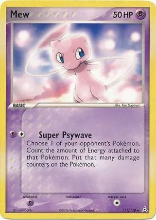Mew, Pokémon card PR 111 — Assorted Promos set