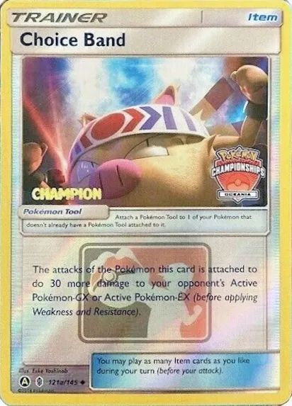 Choice Band, Pokémon card LGP 121a-11 — League Promos set