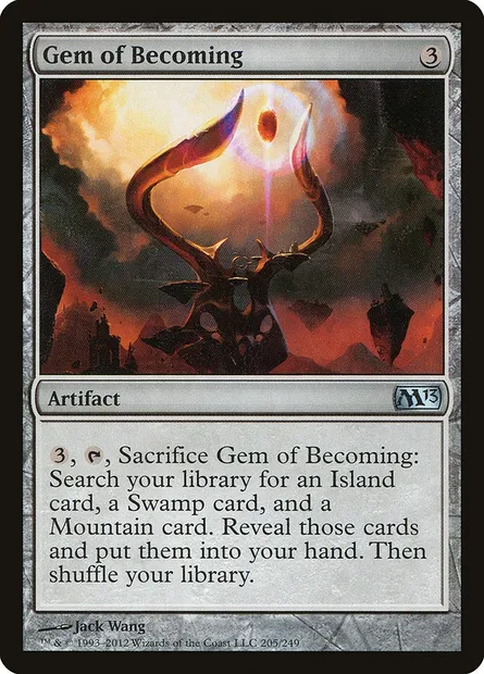 Gem of Becoming, Magic card M13 205 — Magic 2013 set