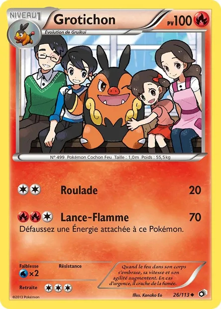Grotichon, carte Pokémon LTR 26 — extension Legendary Treasures