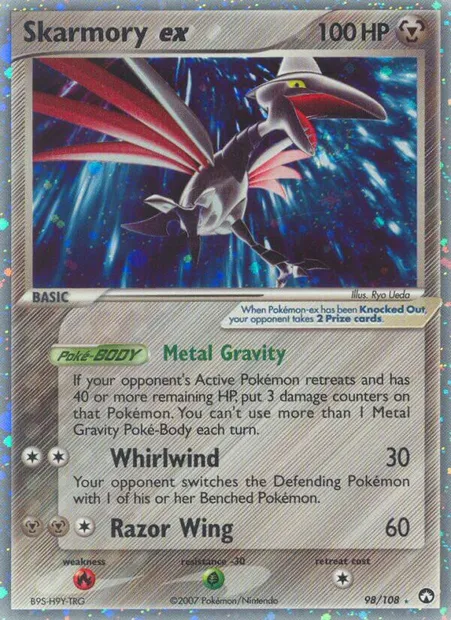 Skarmory ex, Pokémon card PK 98 — Power Keepers set
