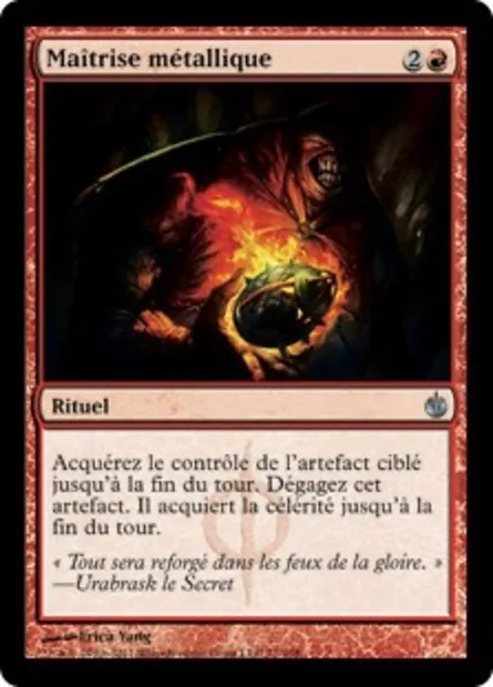 Maîtrise métallique, carte Magic MBS 71 — extension Mirrodin assiégé