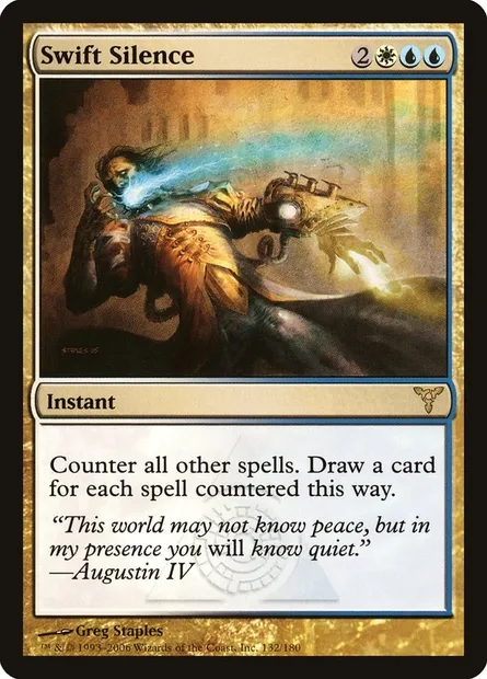 Swift Silence, Magic card DIS 132 — Dissension set