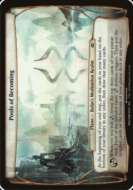 Pools of Becoming, Magic card OPCA 63 — Planechase Anthology Planes set