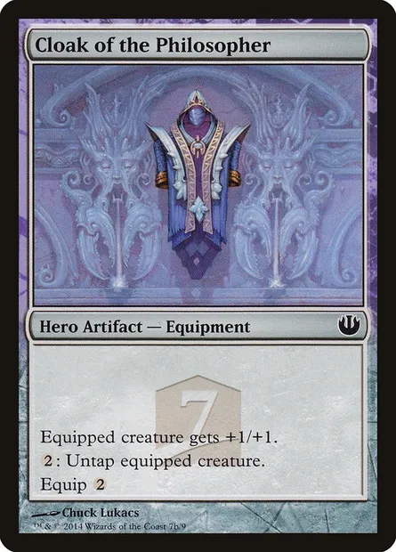 Cloak of the Philosopher, carte Magic THP3 7b — extension Journey into Nyx Hero's Path