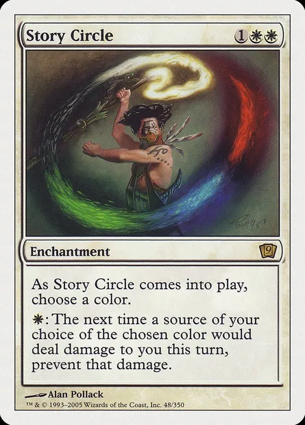 Story Circle, Magic card 9ED 48 — Ninth Edition set
